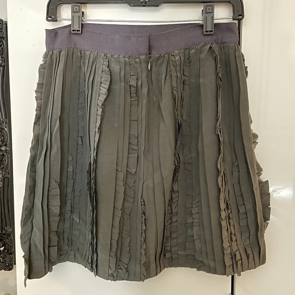 Rebecca Taylor Silk Ruffle Skirt - Picture 2 of 7